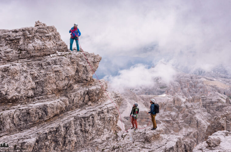 Normalweg Große Zinne – Via Normale Cima Grande di Lavaredo, Drei Zinnen – Tre Cime, Dolomiten, Dolomiti, Dolomites