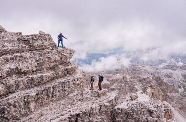 Normalweg Große Zinne – Via Normale Cima Grande di Lavaredo, Drei Zinnen – Tre Cime, Dolomiten, Dolomiti, Dolomites