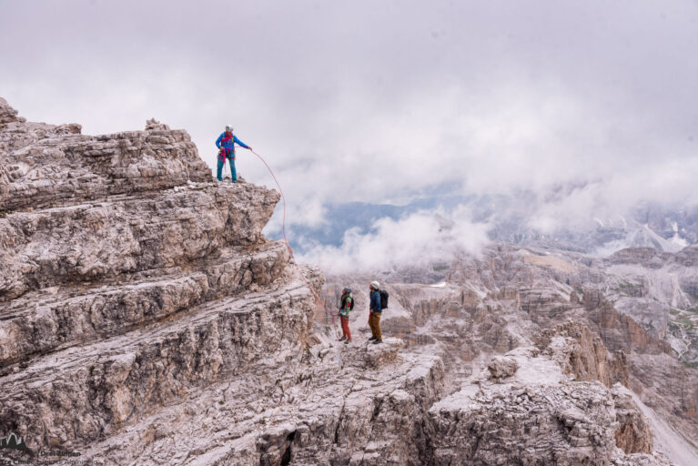 Normalweg Große Zinne – Via Normale Cima Grande di Lavaredo, Drei Zinnen – Tre Cime, Dolomiten, Dolomiti, Dolomites