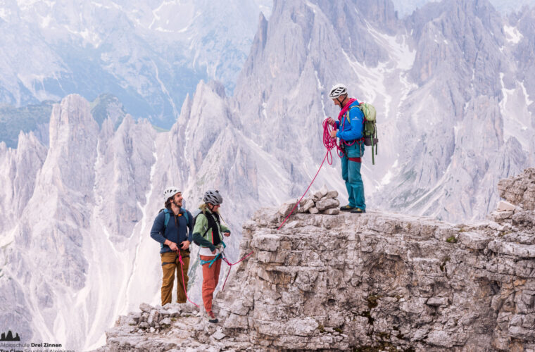 Normalweg Große Zinne – Via Normale Cima Grande di Lavaredo, Drei Zinnen – Tre Cime, Dolomiten, Dolomiti, Dolomites