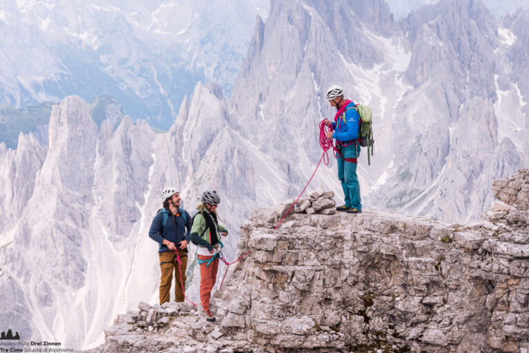 Normalweg Große Zinne – Via Normale Cima Grande di Lavaredo, Drei Zinnen – Tre Cime, Dolomiten, Dolomiti, Dolomites