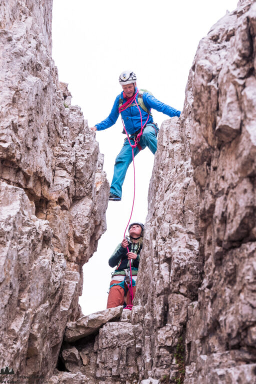 Normalweg Große Zinne – Via Normale Cima Grande di Lavaredo, Drei Zinnen – Tre Cime, Dolomiten, Dolomiti, Dolomites