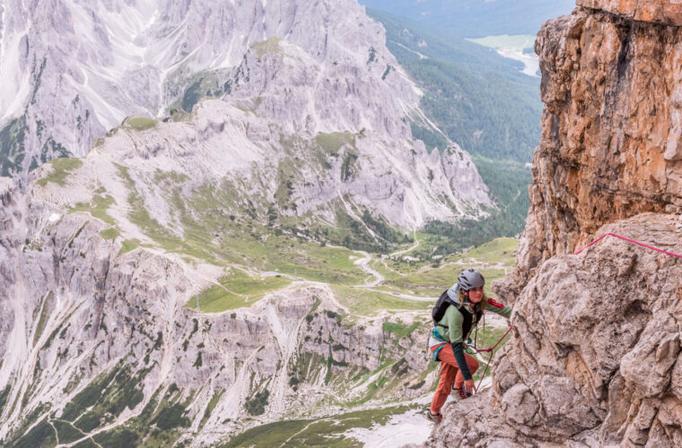 Normalweg Große Zinne – Via Normale Cima Grande di Lavaredo, Drei Zinnen – Tre Cime, Dolomiten, Dolomiti, Dolomites