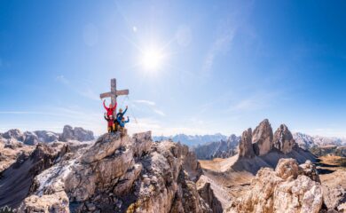 Paternkofel Klettersteig – via ferrata Monte Paterno, Drei Zinnen – Tre Cime, Dolomiten, Dolomiti, Dolomites