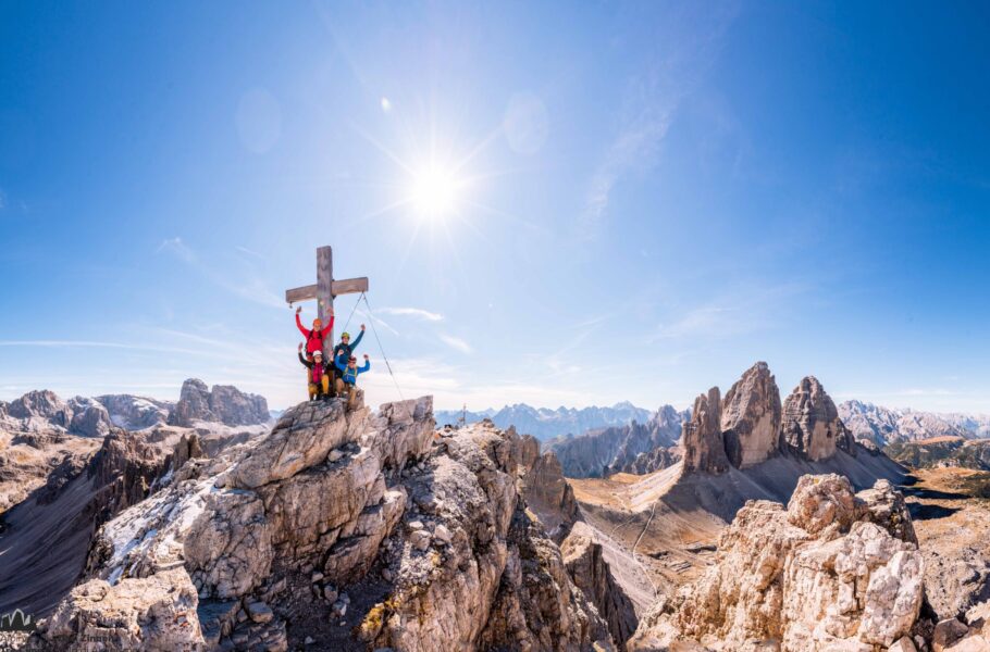 Paternkofel Klettersteig – via ferrata Monte Paterno, Drei Zinnen – Tre Cime, Dolomiten, Dolomiti, Dolomites