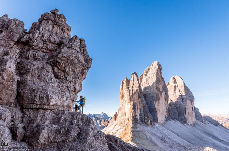 Paternkofel Klettersteig – via ferrata Monte Paterno, Drei Zinnen – Tre Cime, Dolomiten, Dolomiti, Dolomites