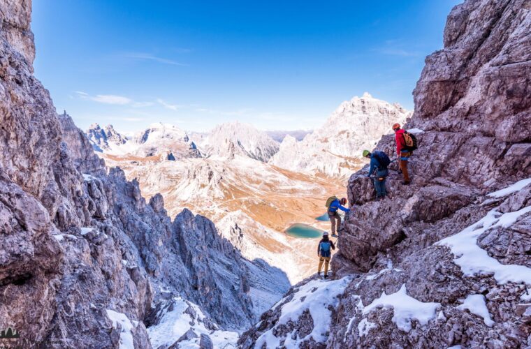 paternkofel klettersteig viaferrata montepaterno innerkofler bergführer guida alpina trecime dreizinnen dolomiti dolomiten-8575
