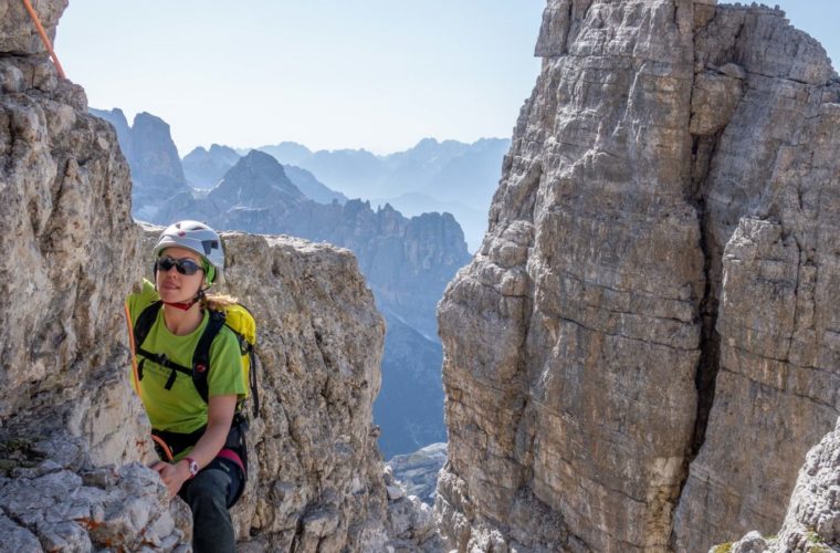 Kleine Zinne Normalweg - Cima Piccola via normale - Alpinschule Drei Zinnen 2020 (2)