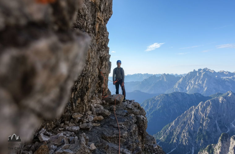 Kleine Zinne Normalweg - Cima Piccola via normale - Alpinschule Drei Zinnen 2020 (4)