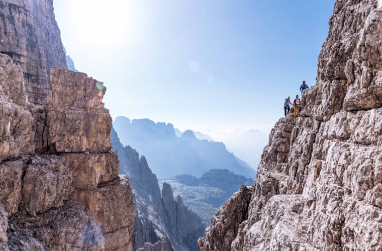 Westliche Zinne Normalweg - Cima Ovest via normale - Alpinschule Drei Zinnen (1)