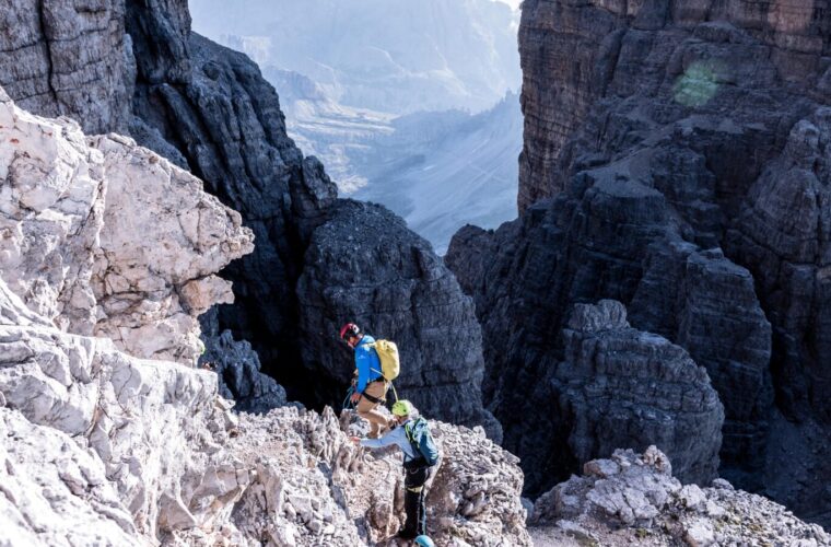 Westliche Zinne Normalweg - Cima Ovest via normale - Alpinschule Drei Zinnen (13)