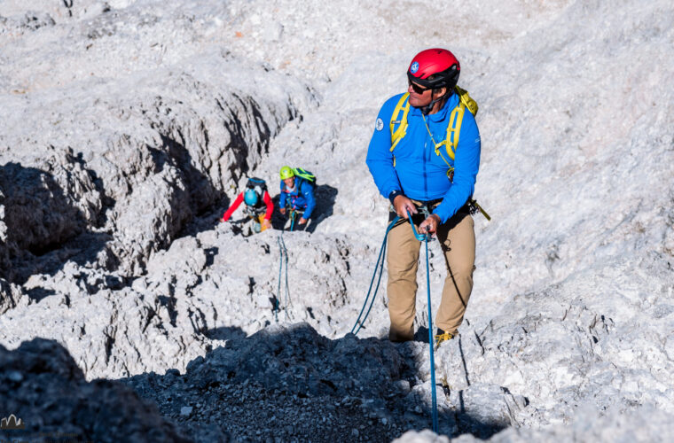 Westliche Zinne Normalweg - Cima Ovest via normale - Alpinschule Drei Zinnen (27)