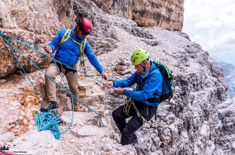 Westliche Zinne Normalweg - Cima Ovest via normale - Alpinschule Drei Zinnen (29)