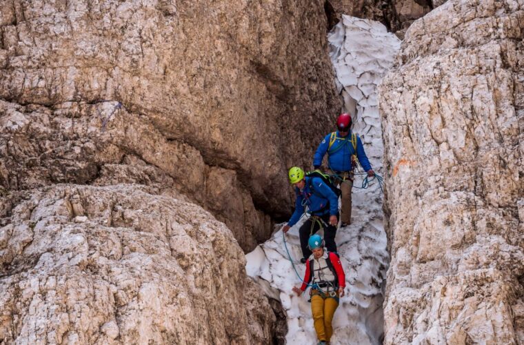 Westliche Zinne Normalweg - Cima Ovest via normale - Alpinschule Drei Zinnen (31)