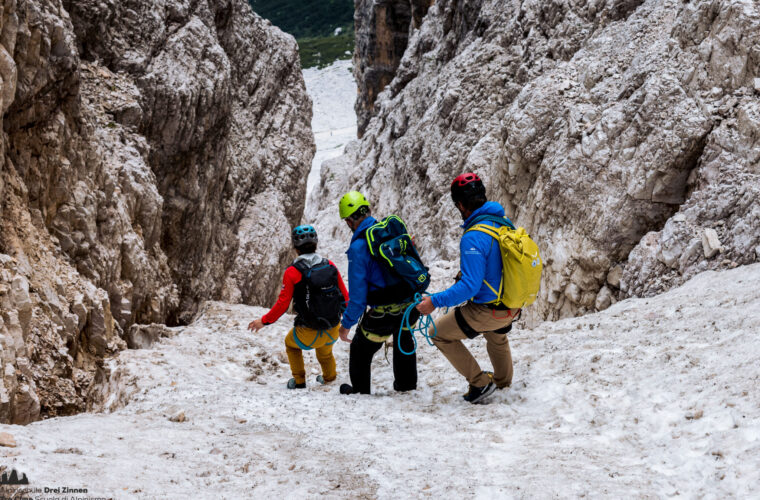 Westliche Zinne Normalweg - Cima Ovest via normale - Alpinschule Drei Zinnen (32)