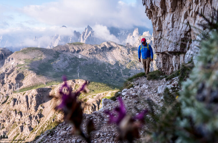 Westliche Zinne Normalweg - Cima Ovest via normale - Alpinschule Drei Zinnen (4)