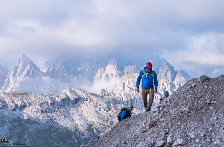 Westliche Zinne Normalweg - Cima Ovest via normale - Alpinschule Drei Zinnen (5)