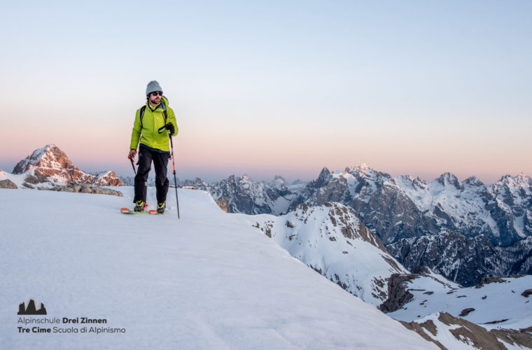 Skitour - sci d'alpinismo Dolomites 2020 - Alpinschule Drei Zinnen (1)