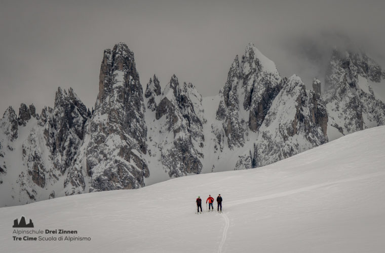 Skitour - sci d'alpinismo Dolomites 2020 - Alpinschule Drei Zinnen (3)