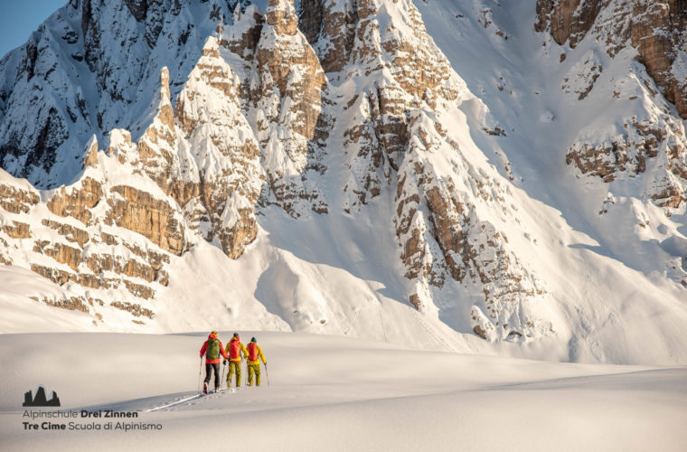 Skitour - sci d'alpinismo Dolomites 2020 - Alpinschule Drei Zinnen (6)