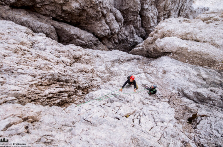 Zwölfer Sexten croda dei toni - Fotostory Alpinschule DreiZinnen (10)