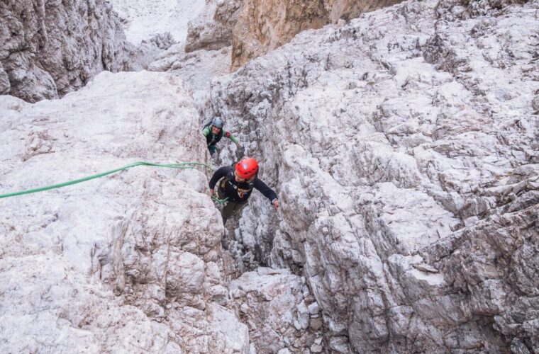 Zwölfer Sexten croda dei toni - Fotostory Alpinschule DreiZinnen (11)