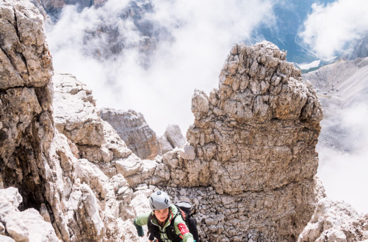 Zwölfer Sexten croda dei toni - Fotostory Alpinschule DreiZinnen (14)