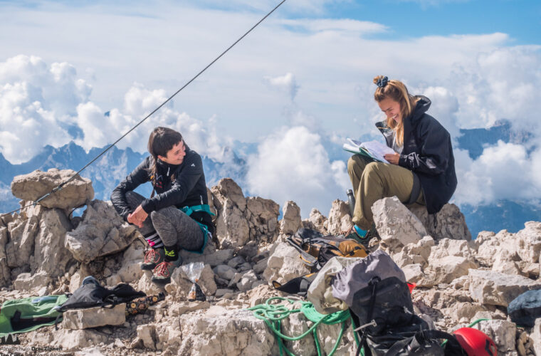 Zwölfer Sexten croda dei toni - Fotostory Alpinschule DreiZinnen (16)