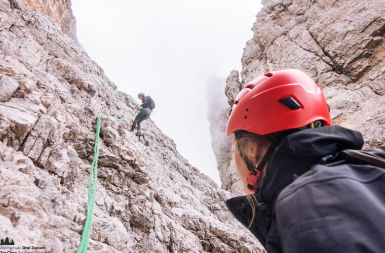 Zwölfer Sexten croda dei toni - Fotostory Alpinschule DreiZinnen (19)