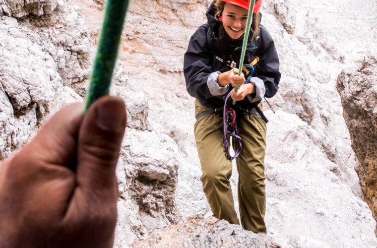 Zwölfer Sexten croda dei toni - Fotostory Alpinschule DreiZinnen (22)