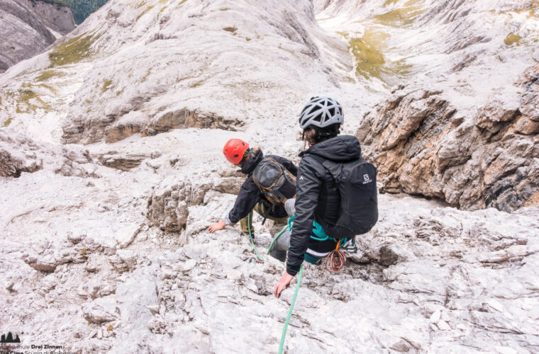 Zwölfer Sexten croda dei toni - Fotostory Alpinschule DreiZinnen (23)