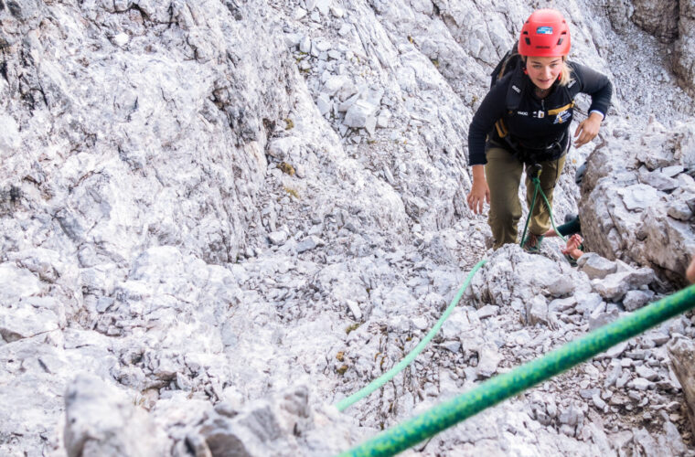 Zwölfer Sexten croda dei toni - Fotostory Alpinschule DreiZinnen (4)