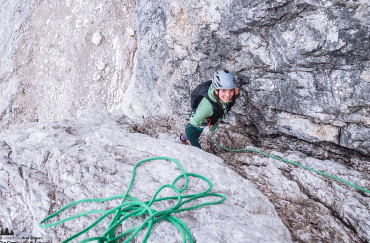 Zwölfer Sexten croda dei toni - Fotostory Alpinschule DreiZinnen (8)