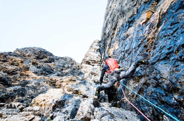 Comici Große Zinne Nordwand parete nord Cima Grande - Alpinschule Drei Zinnen (12)