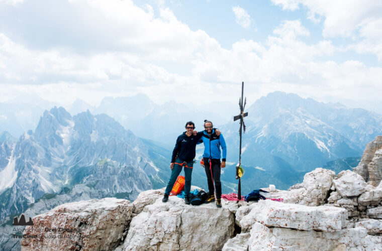 Comici Große Zinne Nordwand parete nord Cima Grande - Alpinschule Drei Zinnen (14)