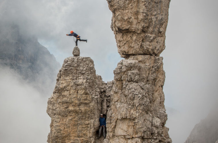 Klettersteig Zwölfer - Ferrata Croda dei Toni - Severino Casara - Alpinschule Drei Zinnen 2020 (3)