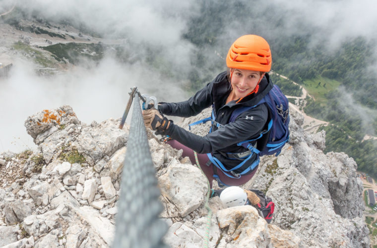 Via ferrata Punta Anna Klettersteig - Alpinschule Drei Zinnen 2020 (4)