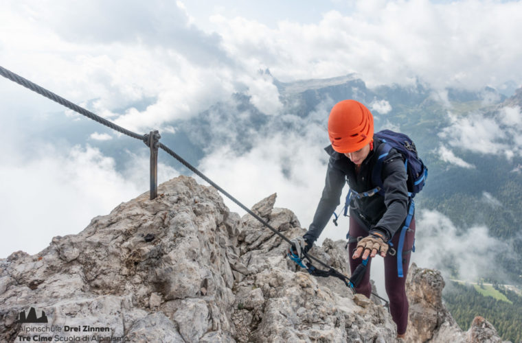 Via ferrata Punta Anna Klettersteig - Alpinschule Drei Zinnen 2020 (5)