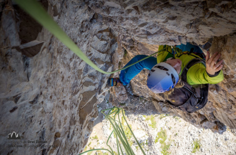 Gelbe Kante - Spigolo Giallo Drei Zinnen Tre Cime Dolomiten