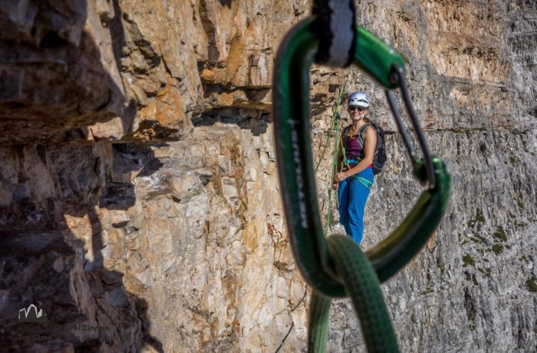 Gelbe Kante - Spigolo Giallo Drei Zinnen Tre Cime Dolomiten