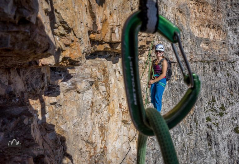 Gelbe Kante - Spigolo Giallo Drei Zinnen Tre Cime Dolomiten