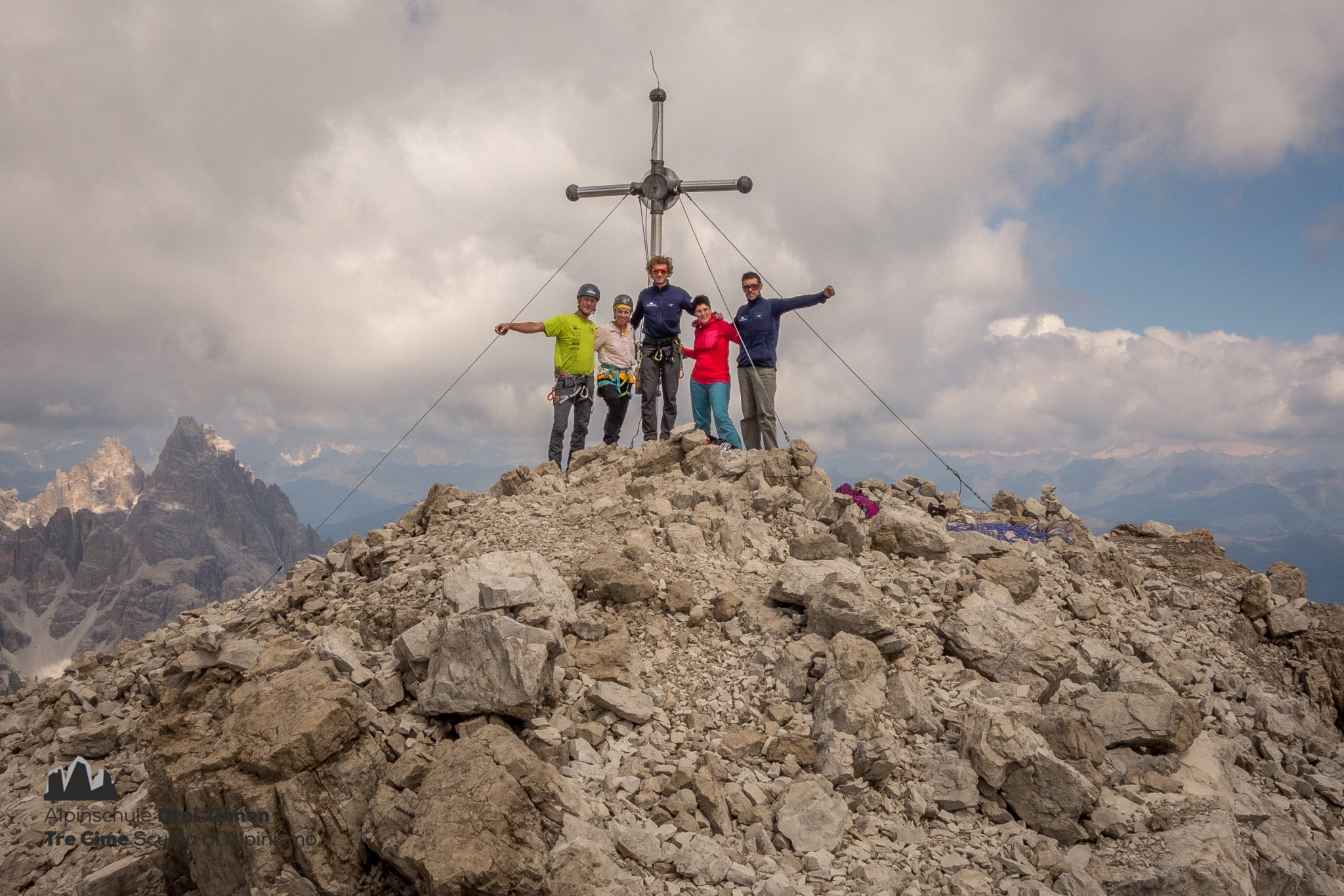 Zwölferkofel Croda dei Toni (8) Alpinschule Dreizinnen