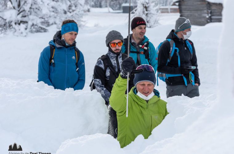 Lawinencoaching - corso valanghe - avalanche training - Alpinschule Drei Zinnen 2020 (7)