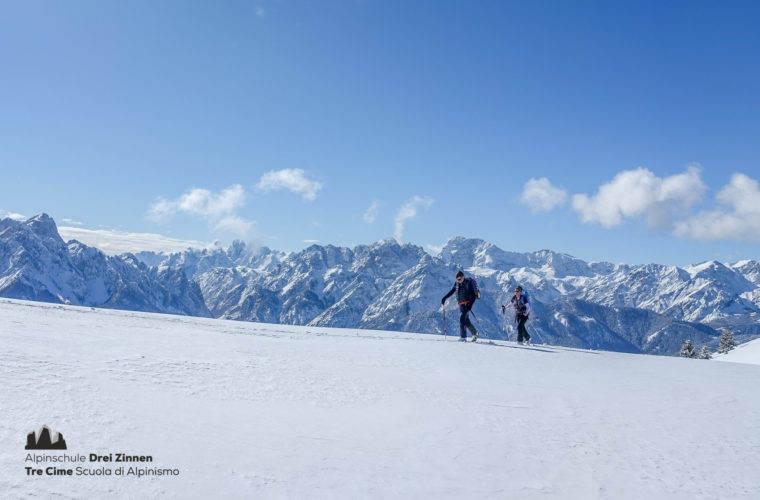 Skitour easy leicht facile sci alpinismo 2020 - Alpinschule Drei Zinnen (1)