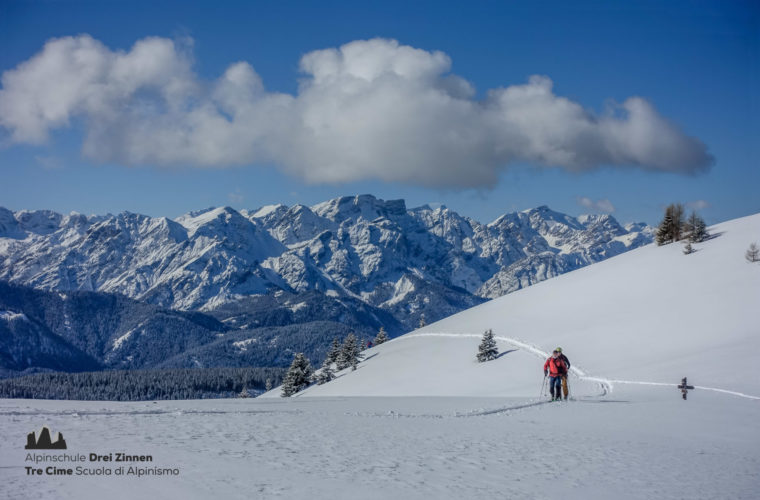 Skitour easy leicht facile sci alpinismo 2020 - Alpinschule Drei Zinnen (2)