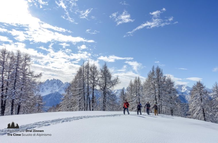 Skitour easy leicht facile sci alpinismo 2020 - Alpinschule Drei Zinnen (7)
