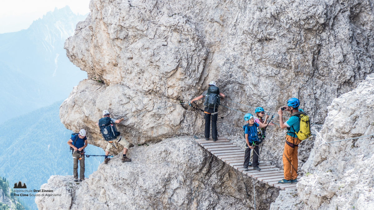 Via Ferrata in den Dolomiten