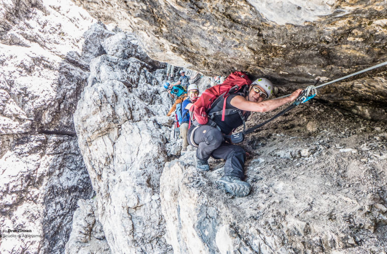 Klettersteig um den Zwölfer - via ferrata Croda dei Toni-3