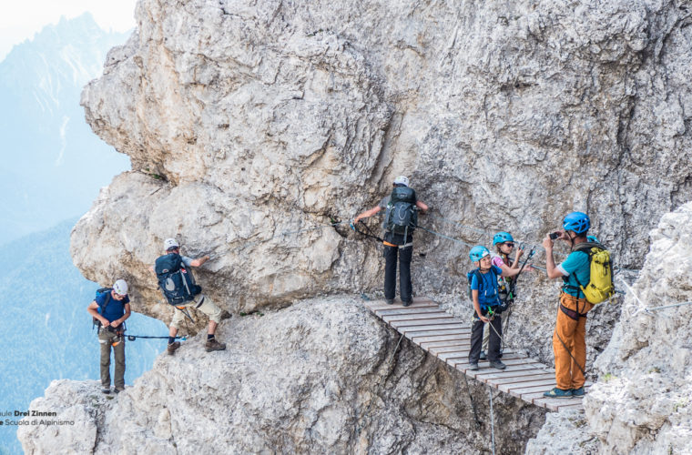 Klettersteig um den Zwölfer - via ferrata Croda dei Toni-4