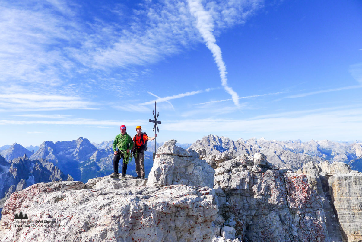 Große Zinne Normalweg Alpinschule Dreizinnen